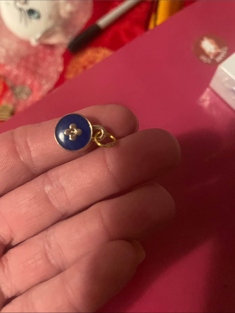 LV Upcycled zipper charms - Picture 6 of 16
